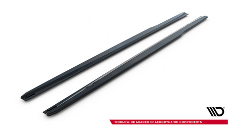 Diffuser Ford Fiesta VII ST ST-Line Side Skirts v.3 Gloss Black