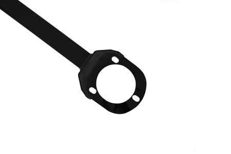 Front upper strut bar BMW 6 E24/ E28 Black