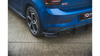 Diffuser Volkswagen Polo VI GTI Rear Valance + Flaps Red Racing Durability