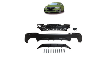 Dyfuzor BMW 5 G30 G31 Tył Matt Black