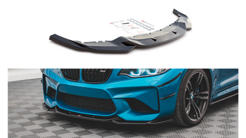 Splitter BMW 2 F87 M-Pack przód v.3 Gloss Black