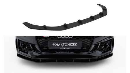 Splitter Audi RS5 F5 Front Street Pro Black-Red