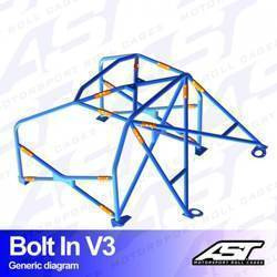 Roll Cage MINI Cooper (R56) 3-door Hatchback BOLT IN V3