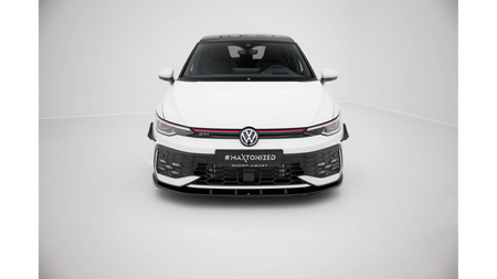 Splitter Volkswagen Golf GTI GTE R-Line Mk8 Facelift Front v.1
