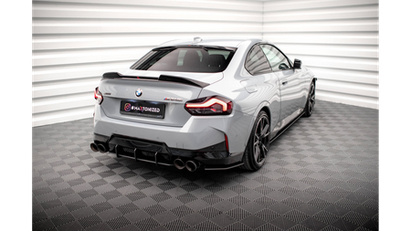 Dyfuzor BMW 2 G42 M-Pack Tył Street Pro Black-Red