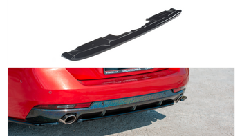Splitter Peugeot 508 GT II Rear Central without Diffuser Gloss Black