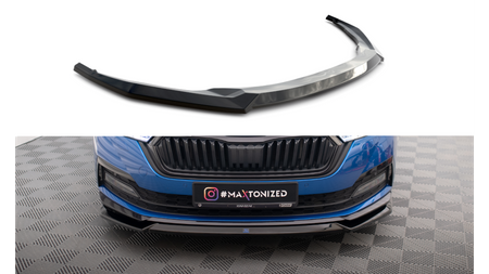 Splitter Skoda Octavia IV Sportline przód v.2 Gloss Black