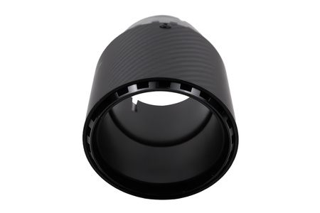Końcówka tłumika 89mm wejście 76mm Carbon Matt