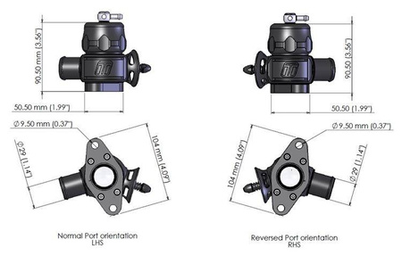 Turbosmart Blow Off Nissan GTR R35 Smart Port Kit