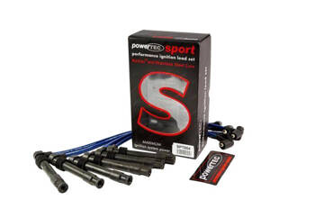 PowerTEC Ignition Leads AUDI A6 A8 SKODA SUPERB 2.4-2.8L V6 94-04 BLUE