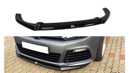 Splitter Volkswagen Golf VI R Cupra Look przód Gloss Black