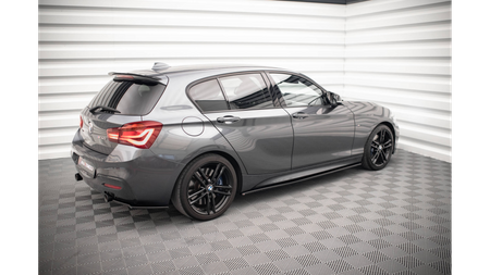 SIDE SKIRTS DIFFUSERS V.1 BMW 1 F20 M135i / M140i / M-Pack Gloss Black