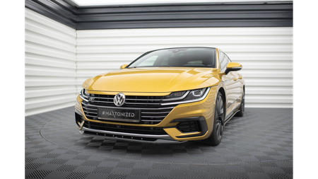 Splitter Volkswagen Arteon R-Line Front v.2 Gloss Black