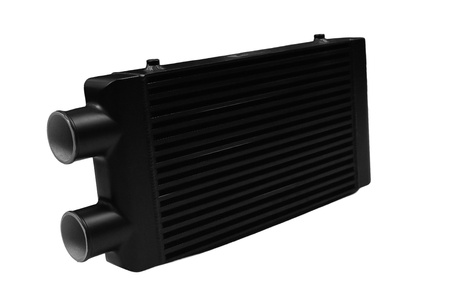 TurboWorks Intercooler 500x300x76 same side Black