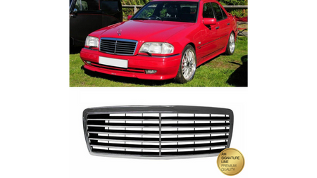 Grill Mercedes-Benz C W202 S202 Chrom