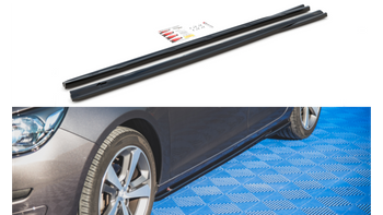 Diffuser Peugeot 308 SW II Facelift Side Skirts Gloss Black