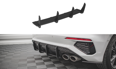 Street Pro Rear Diffuser Audi S3 Sportback 8Y - Black