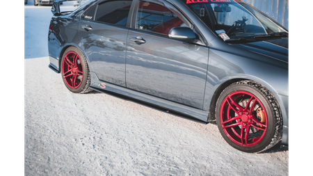 Dokładka Honda Accord VII Type-S Progi v.2 Gloss Black