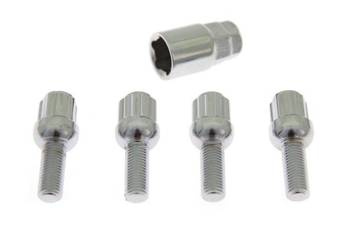 Lock nut kit M12x1,5mm 28mm Ball