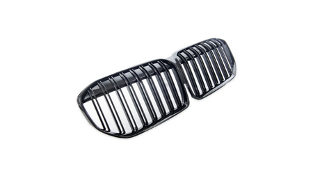 Grill BMW 7 G11 G12 Facelift podwójne żeberka Gloss Black