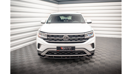 Splitter Volkswagen Atlas Cross Sport przód v.1 Gloss Black