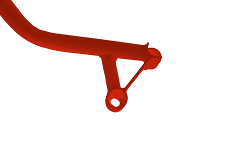 Front upper strut bar Alfa Romeo 159 diesel Red