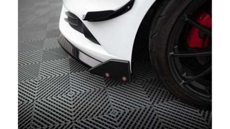 Splitter Ford Fiesta ST Mk7 Facelift Flaps Front v.6 + Flaps