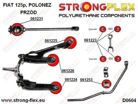 Fiat 125p polonez full suspension kit sport