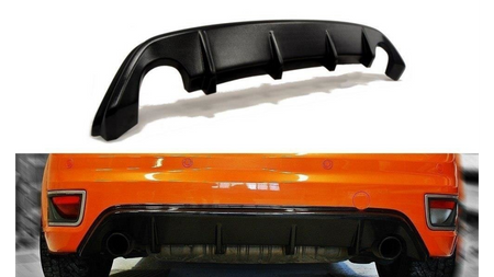 Diffuser Ford Focus II ST Rear Valance Gloss Black
