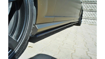 Diffuser Mercedes-Benz S W221 AMG LWB Side Skirts Gloss Black