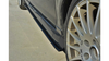 Diffuser Opel Corsa D OPC VXR Side Skirts Gloss Black