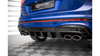 Diffuser Volkswagen Tiguan II Facelift R Rear Valance Gloss Black