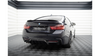 Dokładka BMW 4 F32 F36 F33 M-Pack Zderzak Tył Wersja z pojedynczym wydechem z jednej strony Gloss Black