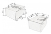 Fuel tank 40L TurboWorks with sensor black