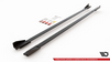 Diffuser Volkswagen Golf 8 Side Skirts Racing Black + Gloss Flaps