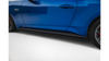 Side Skirts Ford Mustang GT Mk7 Street Pro Black-Red