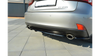 Splitter Lexus IS III T Tył Środkowy z Dyfuzorem Gloss Black