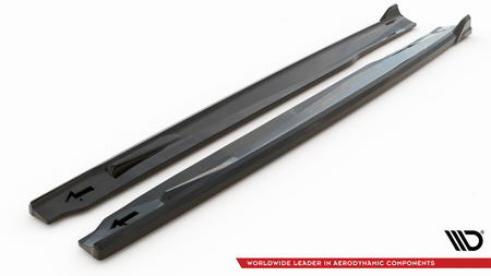 Diffuser BMW X6 G06 F96 M-Pack Side Skirts Gloss Black