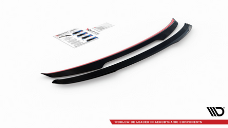 Spoiler Cap Volkswagen T-Roc Gloss Black