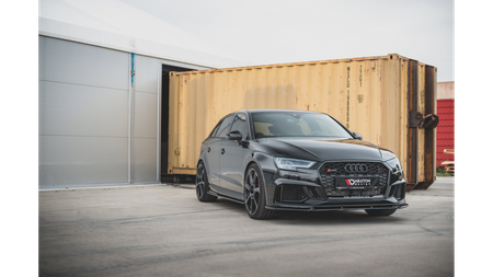 Dokładka Audi RS3 8V Facelift Sportback Progi v.2 Gloss Black