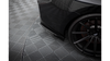 Splitter BMW 2 G87 M-Pack Tył Boczne Street Pro v.1 Black-Red + Gloss Flaps