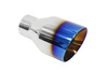 Końcówka tłumika 102mm wejście 60mm Polerowana Burn