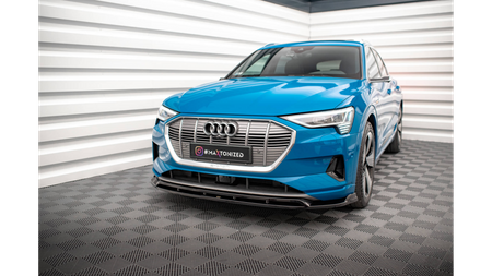 Splitter Audi e-tron Front v.2 Gloss Black