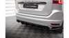 Diffuser Volvo XC60 R-Design I Facelift Rear Street Pro Black-Red