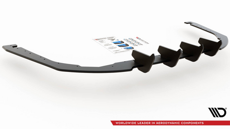 Diffuser Volkswagen Arteon R-Line Rear Valance + Flaps Black Racing Durability