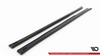 Diffuser BMW X3 G01 M-Pack Side Skirts v.1 Gloss Black
