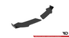 Splitter Mercedes-Benz A W176 Facelift Rear Side Street Pro Black-Red + Gloss Flaps