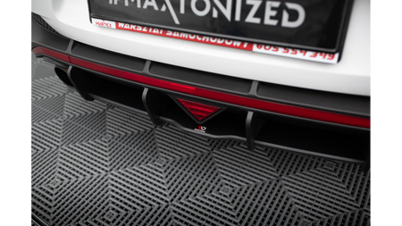 Diffuser Hyundai I30 N Fastback Mk3 Rear Street Pro Red