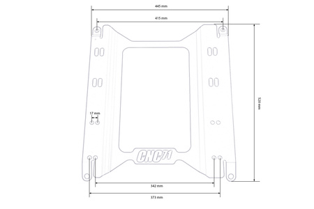 Racing Seat Bracket Nissan 350Z Infiniti G35 LHD