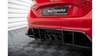 Splitter Honda Civic XI Type-R Rear Side Street Pro Red + Gloss Flaps